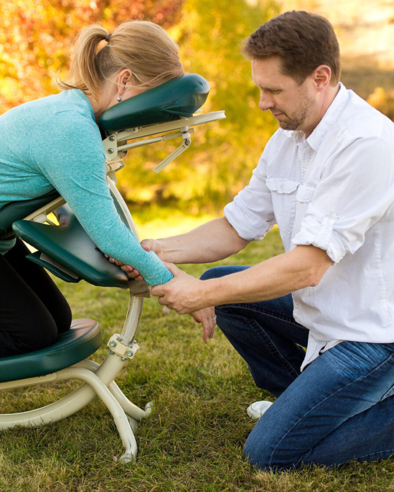 Johnny Cochrane Massage Therapist available for chair massage at kalispell businesses and events